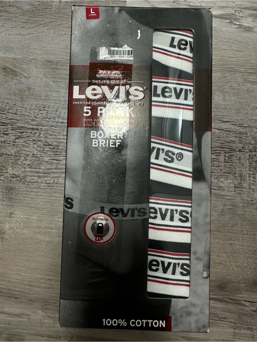 Levi's Boxer briefs NWT 100% cotton - 5 Pack